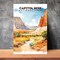 Capitol Reef National Park Poster, Travel Art, Office Poster, Home Decor | S8 product 2